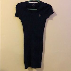 Us. Polo sweater dress